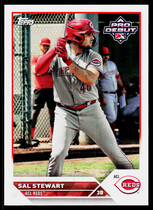 2023 Topps Pro Debut #PD-186 Sal Stewart