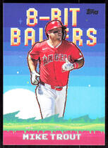 2025 Topps 8-Bit Ballers #8B-2 Mike Trout
