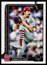 2025 Topps Base Set #137 Miles Mikolas