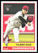 2025 Topps Heritage #372 Yilber Diaz