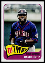 2023 Topps Archives #161 David Ortiz