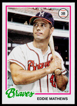 2022 Topps Archives #119 Eddie Mathews