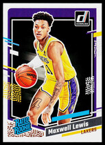 2023 Donruss Base Set #235 Maxwell Lewis