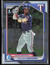 2024 Bowman Chrome Prospects #BCP-245 Paulino Santana