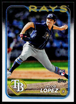 2024 Topps Base Set Series 2 #502 Jacob Lopez