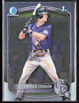 2025 Bowman Chrome Prospects #BCP-75 Charlie Condon