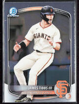 2025 Bowman Chrome Prospects #BCP-39 James Tibbs Iii