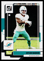 2022 Donruss Base Set #126 Myles Gaskin