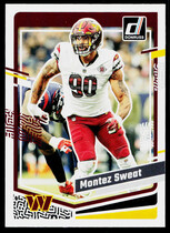 2023 Donruss Base Set #299 Montez Sweat