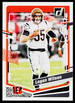 2023 Donruss Base Set #60 Logan Wilson