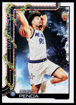 2025 Topps Holiday #H192 Noah Penda