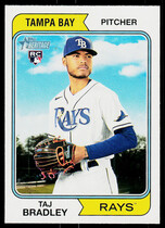 2023 Topps Heritage High Number #595 Taj Bradley