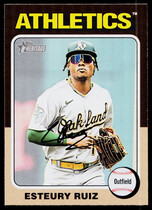 2024 Topps Heritage #300 Esteury Ruiz
