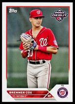 2023 Topps Pro Debut #PD-128 Brenner Cox