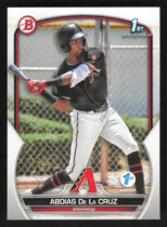 2023 Bowman 1st Edition #BPPF-34 Abdias De La Cruz