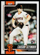 2026 Topps Base Set #112 Carson Seymour