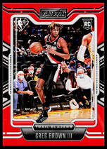 2021 Panini Chronicles #271 Greg Brown Iii
