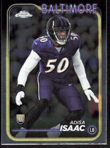 2024 Topps Chrome #218 Adisa Isaac