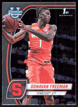 2024 Bowman Chrome University #21 Donavan Freeman