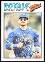 2026 Topps Heritage #160 Bobby Witt Jr.