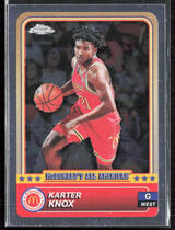 2024 Topps Chrome McDonalds All-American #39 Karter Knox