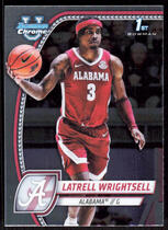 2024 Bowman Chrome University #51 Latrell Wrightsell