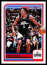 2023 Panini NBA Hoops #82 Bones Hyland