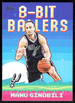 2025 Topps 8-Bit Ballers #8B-29 Manu Ginobili
