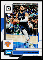 2022 Donruss Base Set #15 Jalen Brunson