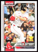 2026 Topps Base Set #189 Roman Anthony