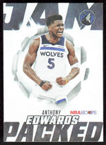 2025 Topps NBA Hoops Jam Packed #JP-1 Anthony Edwards