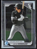 2024 Bowman Chrome Prospects #BCP-242 Jacob Gonzalez