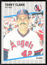 1989 Fleer Base Set #470 Terry Clark