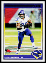 2024 Score Base Set #188 Adrian Peterson