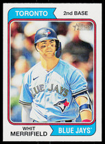 2023 Topps Heritage High Number #612 Whit Merrifield