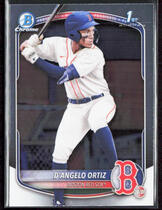 2025 Bowman Chrome Prospects #BCP-61 Dangelo Ortiz