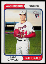 2023 Topps Heritage #188 Cade Cavalli