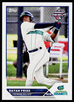 2023 Topps Pro Debut #PD-151 Dayan Frias