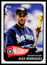 2023 Topps Archives #118 Alex Rodriguez