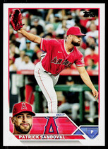 2023 Topps Base Set #327 Patrick Sandoval