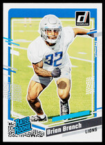 2023 Donruss Base Set #328 Brian Branch