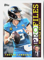 2026 Topps Flagship Topps Profiles #TP-23 Trevor Lawrence