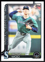 2025 Topps Base Set #327 Bryan Woo