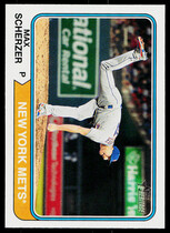 2023 Topps Heritage #80 Max Scherzer