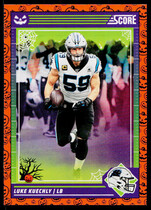 2024 Score Score-A-Treat Orange Pumpkin #44 Luke Kuechly