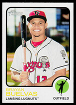 2022 Topps Heritage Minor League #8 Brayan Buelvas