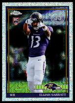 2026 Topps Flagship 1991 Topps Rookies Chrome Silver Pack #91TRC-29 Elijah Sarratt