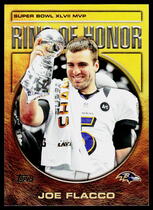 2026 Topps Flagship Ring of Honor #ROH-2 Joe Flacco