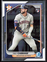 2024 Bowman Chrome #100 Trey Cabbage