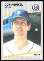 1989 Fleer Base Set #133 Don Heinkel